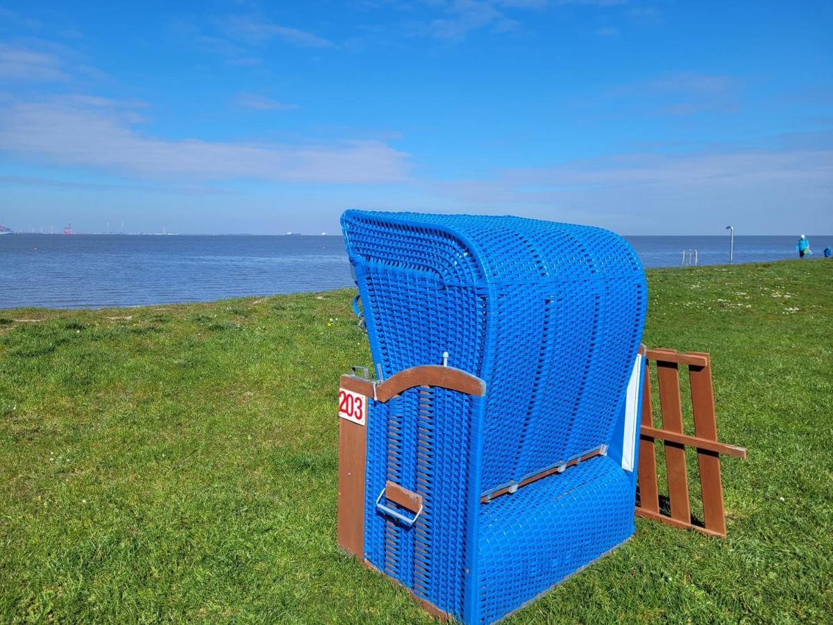 Ferienhaus Moewennest 18, Butjadingen, Tossens, Sauna, Strandkorb, Nordsee, 97Qm, 3 Schlafzimmer Exterior photo
