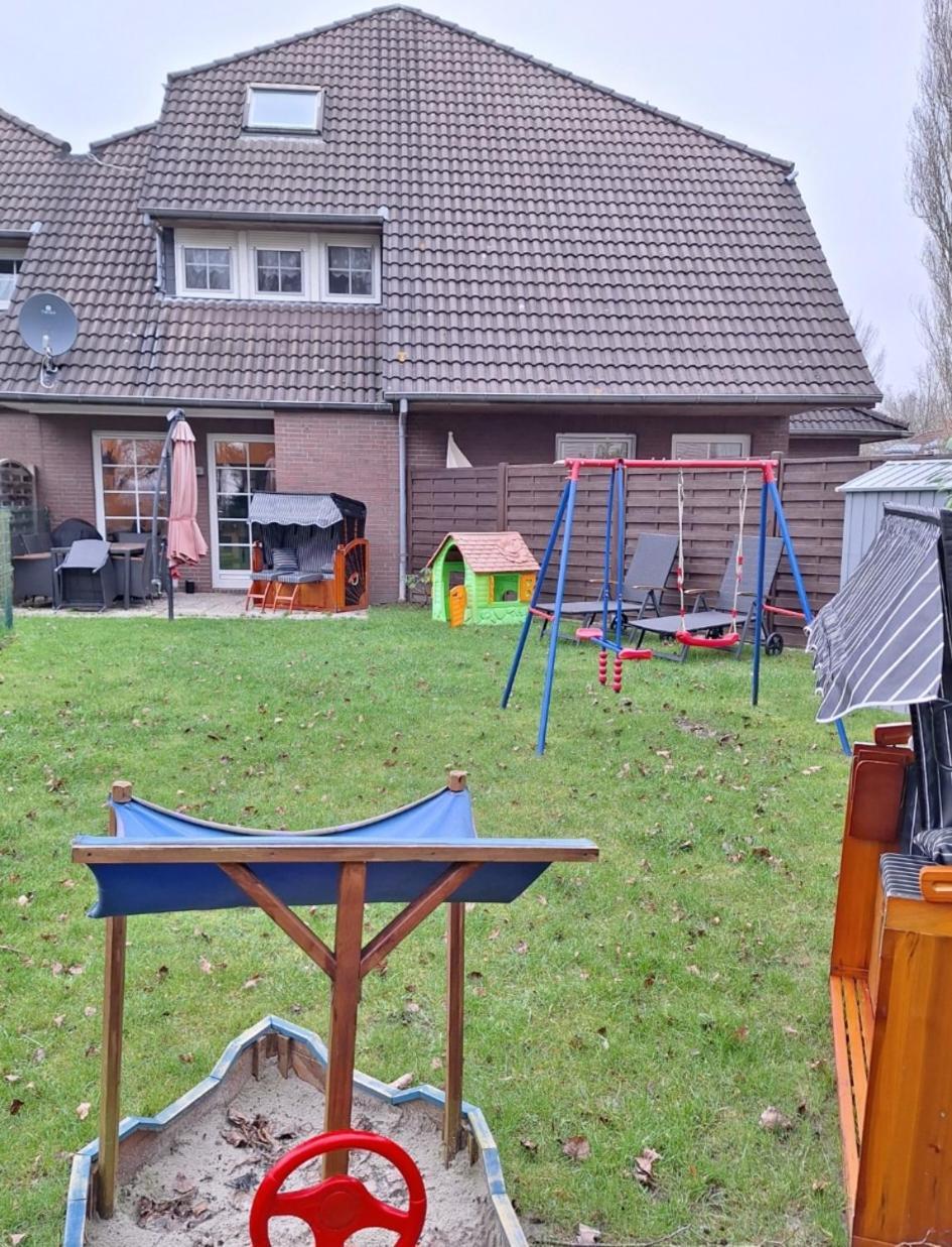 Ferienhaus Moewennest 18, Butjadingen, Tossens, Sauna, Strandkorb, Nordsee, 97Qm, 3 Schlafzimmer Exterior photo
